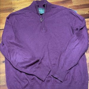 Purple Eddie Bauer Quarterzip